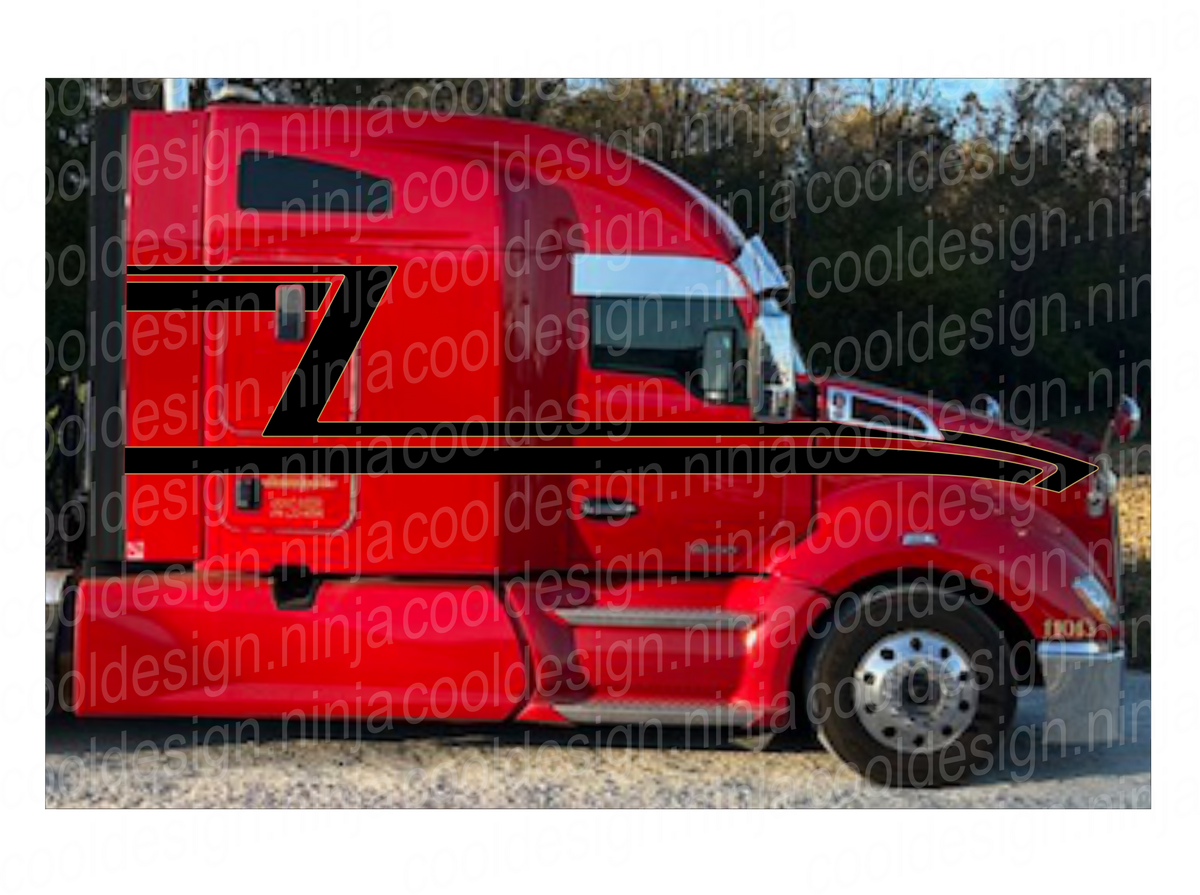 70s Overshadow KW T680 Stripe Kit – Cool Design Ninja