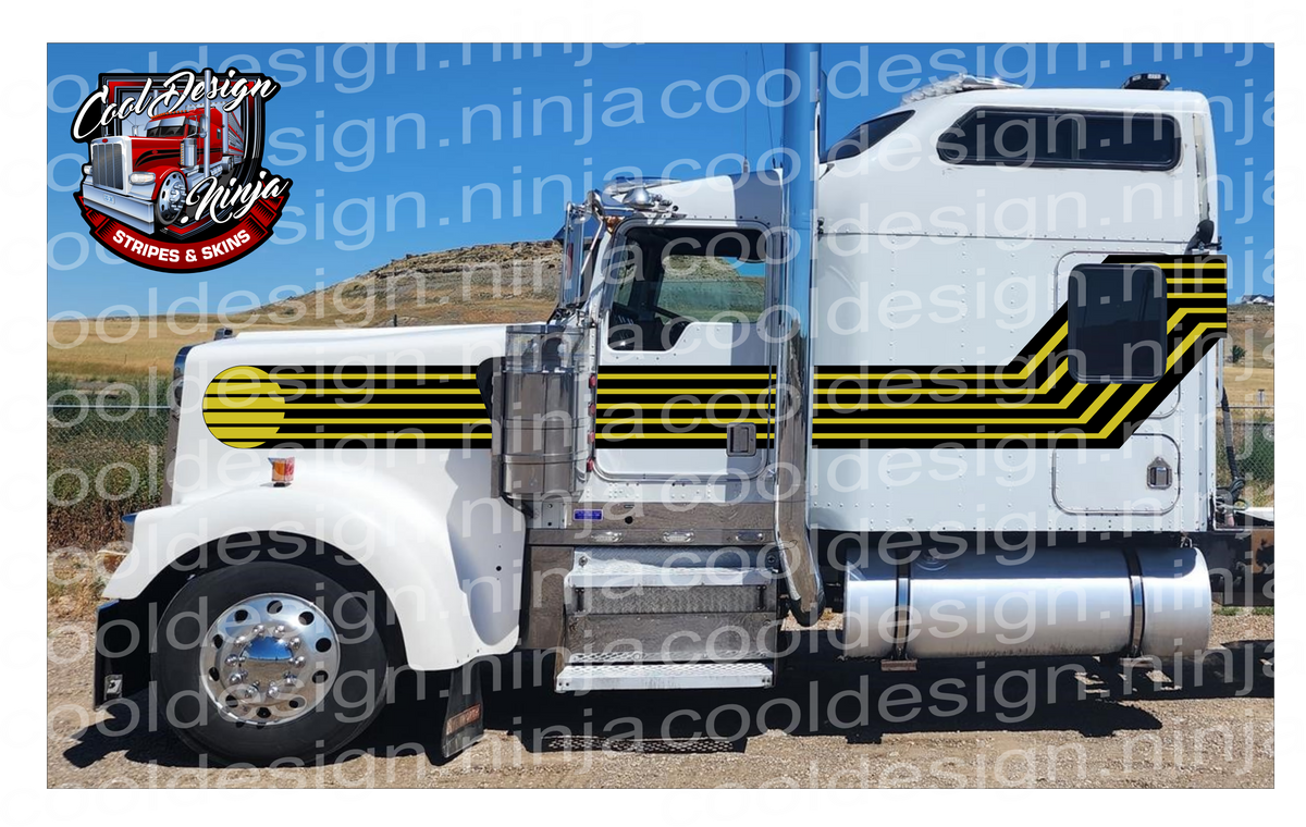 Add a Touch of Class: Kenworth T900 'Z' Pinstripe Decals Add a Touch of Class: Kenworth T900 'Z' Pinstripe Decals