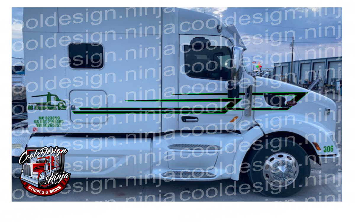 Peterbilt 579 Underwedge Stripe Kit – Cool Design Ninja