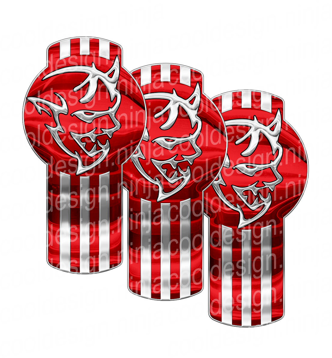 Kenworth Demon Emblem Skin Kit Cool Design Ninja
