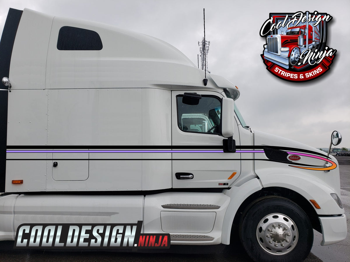 kーStyleページ Peterbilt 579 AeroDrop Stripe Kit – Cool Design Ninja