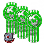 Monster Energy Green Kenworth Emblem Skin Kit