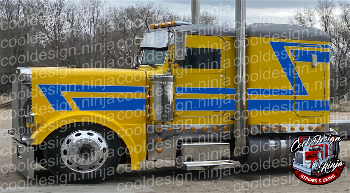 379/389 Slant 71 Peterbilt Stripe Kit – Cool Design Ninja