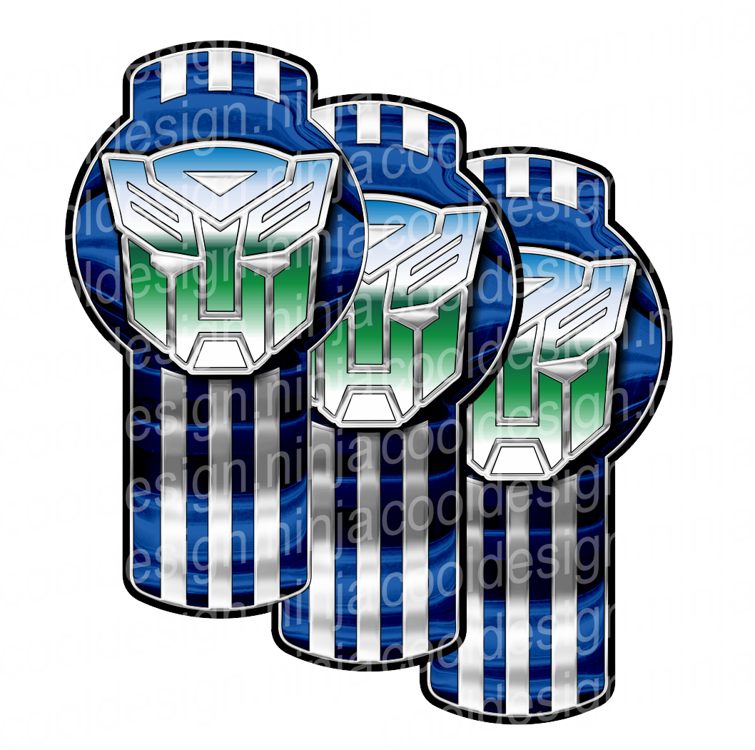KENJI BIOMASTER , EMBLEM-S TruckBots Kenworth Emblem Skin Kit – Cool Design Ninja