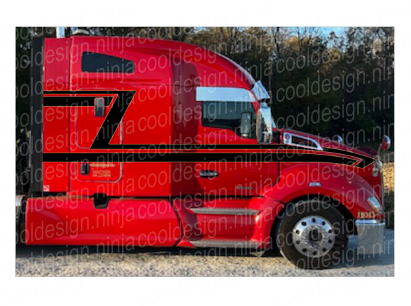 70s Overshadow KW T680 Stripe Kit – Cool Design Ninja