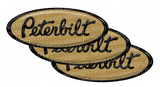 Antique Gold Peterbilt Emblem Skins