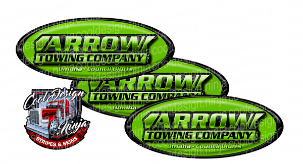 Green Arrow Peterbilt Emblem Skins