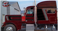 60s Blow Over Peterbilt Stripe Kit