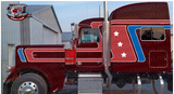 60s Blow Over Peterbilt Stripe Kit