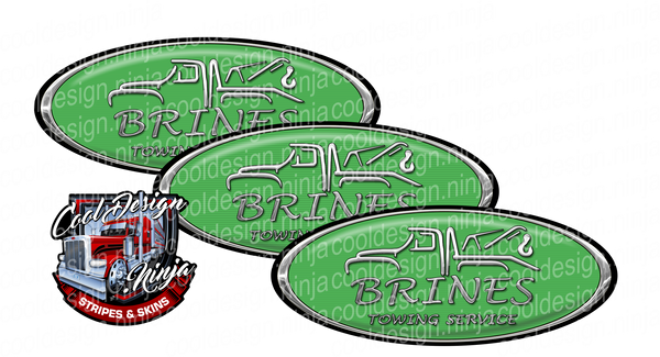 Brines Peterbilt Emblem Skins