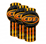 Red and Black Peterbilt Emblem Skins 3-Pack