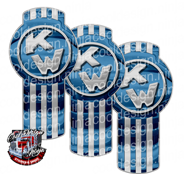 Carolina Blue Kenworth Emblem Skin
