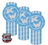 Carolina Blue Kenworth Emblem Skin