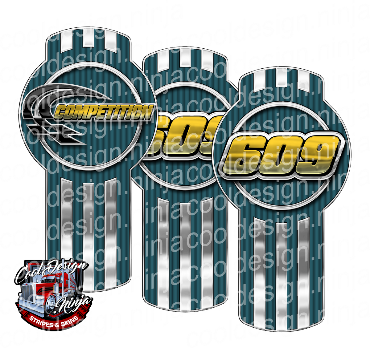Competition Unit 609 Kenworth Emblem Skin – Cool Design Ninja
