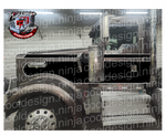 Black and Grey Seminole Daycab Kenworth Stripe