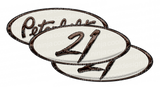 Cream and Brown Peterbilt Emblem Skins