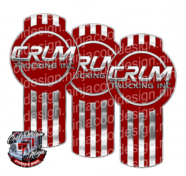 Crum Lettering Crum Kenworth Emblem Skins – Cool Design Ninja