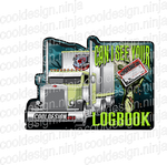 Can I see Your Logbook - Dumb Beer Fridge Decal