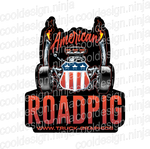 American Roadpig - Dumb Beer Fridge Decal