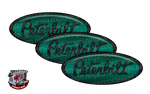 Dark Green and Black Peterbilt Emblem Skins