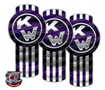 Dark Purple Kenworth Emblem Skin