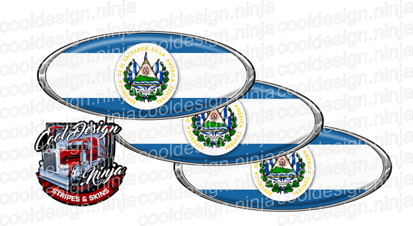El Salvador Peterbilt Emblem Skins