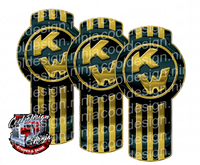 Forest Green and Gold Kenworth Emblem Skin