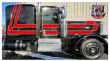 Fat Lincoln Chicago Skyhook Peterbilt Stripe Kit