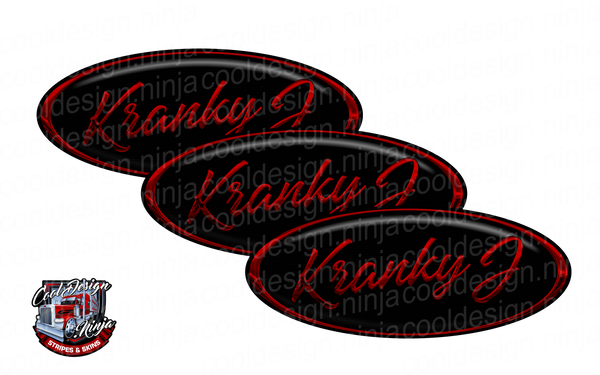 Kranky J Peterbilt Emblem Skins