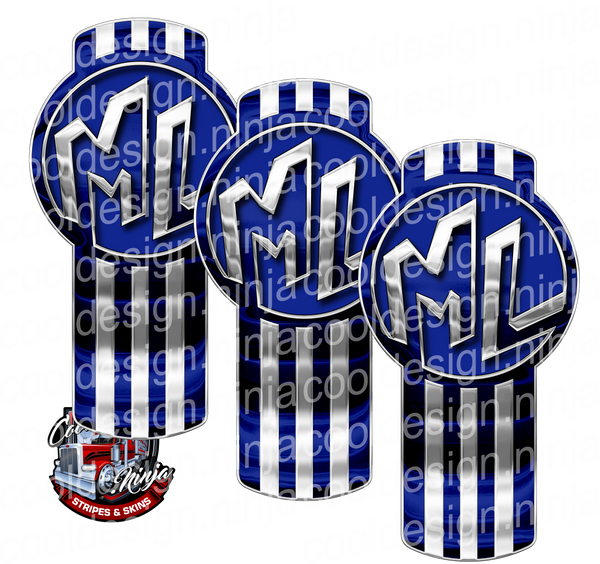 ML Blue Kenworth Emblem Skins