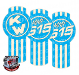 Light Blue and Cream Kenworth Emblem Skins