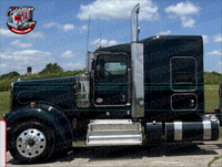 Shock Green Kenworth W9 Stripe Kit