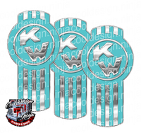 Menace Blue Kenworth Emblem Skin