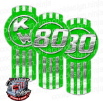Monster Energy Green Unit 80 Kenworth Emblem Skins
