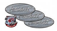 North Sea Grey Peterbilt Emblem Skins