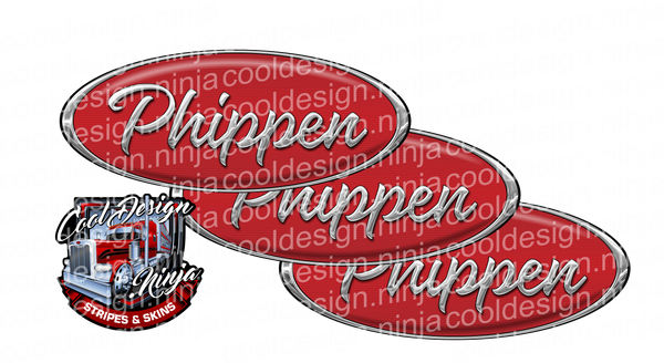 Phippen Peterbilt Emblem Skins