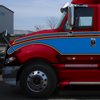 International Prostar Daycab Seminole Stripe