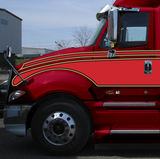 International Prostar Daycab Seminole Stripe