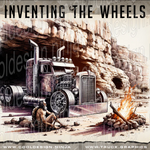 Inventing The Wheels Banner - 24in x 24in