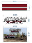 Atkinson Bladed Spear Corn Hole Graphics 2025