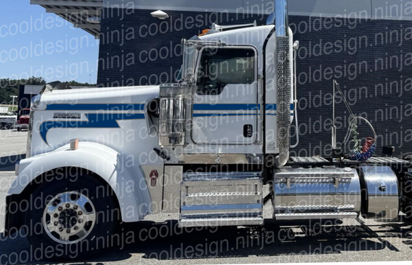 Seminole Eagle Kenworth W9 Daycab Stripe Kit