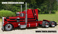 379/389 East Side Chicago Skyhook Peterbilt Stripe Kit