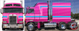 Double Eagle Kenworth Cabover Stripe Kit