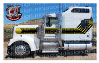 Secret Agent Man W9 Kenworth Stripe Kit