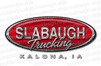 Slabaugh Trucking Shirt Design 2