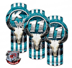 Teal Bull Skull Unit 11 Kenworth Emblem Skins