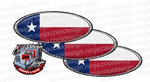 Interior Texas Flag Peterbilt Emblem Skins