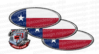 Interior Texas Flag Peterbilt Emblem Skins