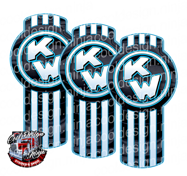 WC Blue Kenworth Emblem Skins