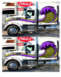 Purple Wave Peterbilt 567 Stripe